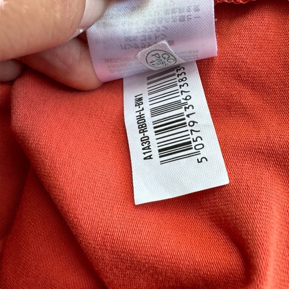 Gymshark Apollo Muscle Fit T-Shirt Large Men’s Storm Red A1A3D Short Sleeve - Picture 5 of 6